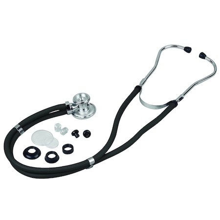 Veridian Healthcare Sterling Sprague Rappaport-Type Stethoscope, Black, Boxed 05-11001